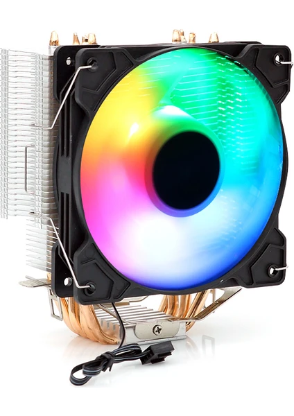 Freezer X123 Fixed Rgb Fanlı Kule Tipi Soğutucu (DKCCX123)