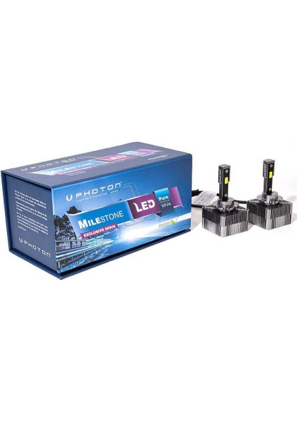 LED Xenon Milestone Serisi 12V D3S D3R Exclusive Serie Pure White