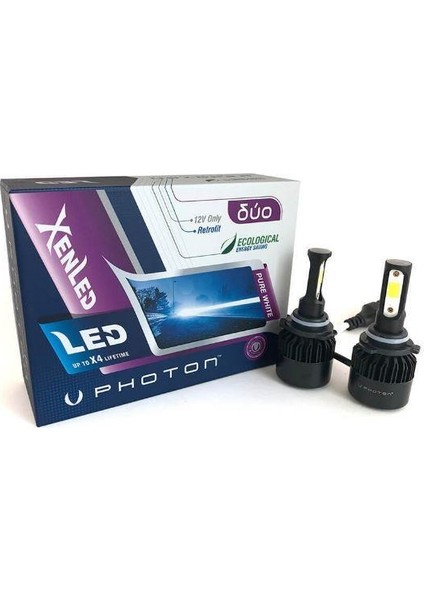 LED Xenon 12V LED Duo Serisi 12V Hb4 9006 Xenled
