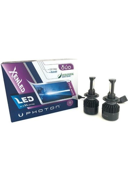 LED Xenon 12V LED Duo Serisi 12V H7 Xenled