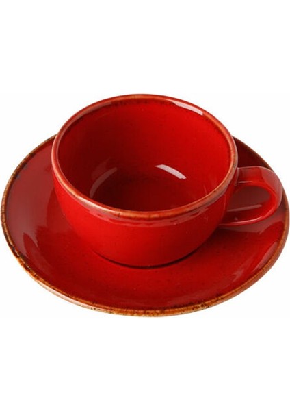 Seasons Kırmızı Tabaklı Çay Fincan 207 Cc modelleri