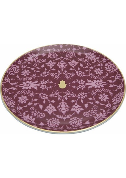 Glamorous Fuşya Düz Tabak 24 Cm