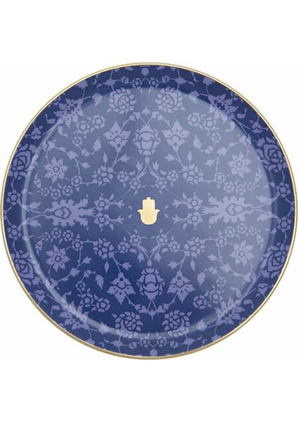 Glamorous Lacivert Düz Tabak 24 Cm