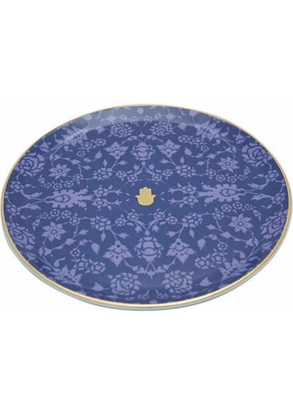 Glamorous Lacivert Düz Tabak 24 Cm
