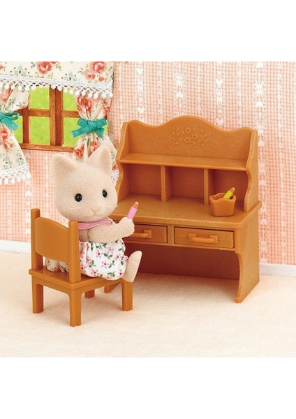 Sylvanian Families Fare Kız Kardeş ve Çalışma Masası