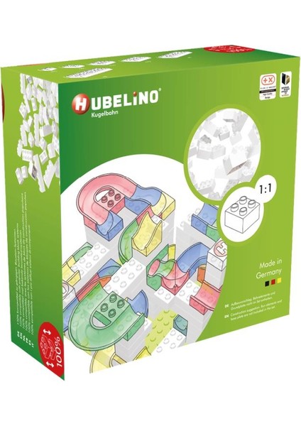 Marble Run Beyaz Blok Yapı Taşları 420619