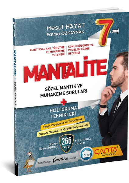 7.Sınıf Mantalite Sözel Mantık Muhakeme Soruları