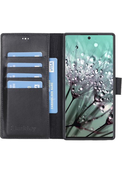 Samsung Galaxy Note 10 Siyah Deri Cüzdan Telefon Kılıfı fiyatları