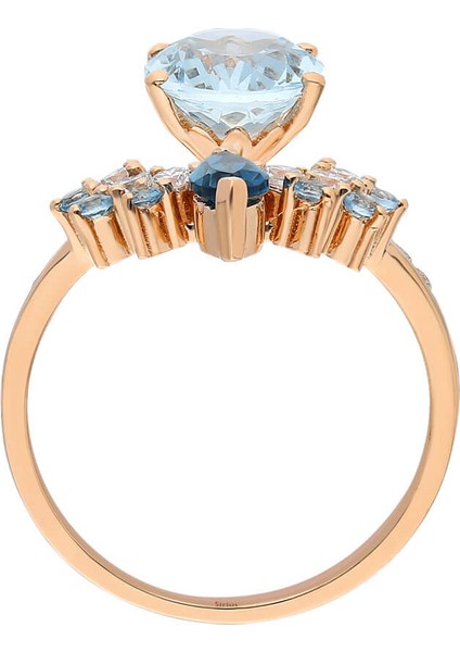 Pırlanta Üç Parçalı Kuasar Yüzük 0402R0007 fiyatları