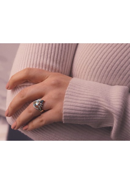 Pırlanta Üç Parçalı Kuasar Yüzük 0402R0007 fırsatları