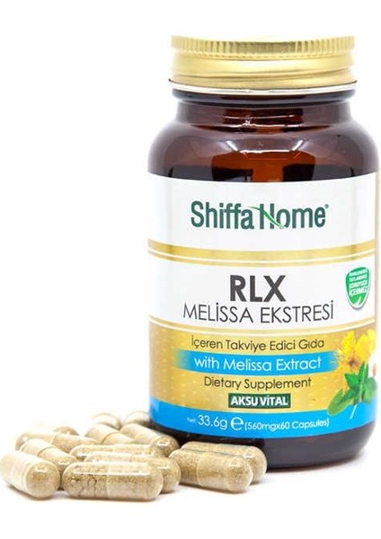 Bitkisel Rlx Melisa Ekstresi Kapsül