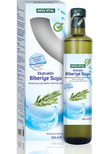 Ekstraktlı Biberiye Suyu 500 ml