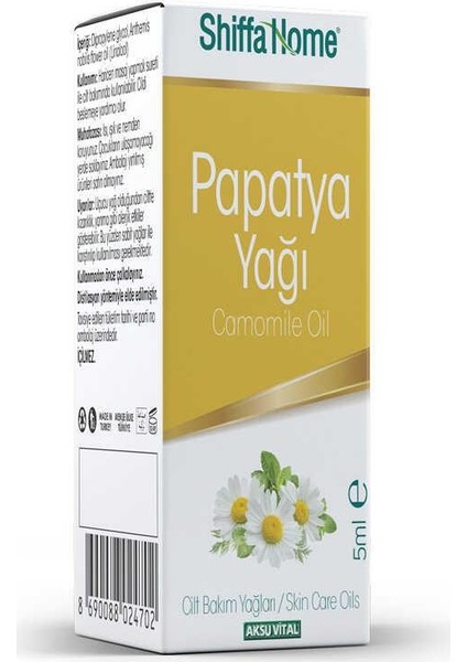 Papatya Yağı 5 ml