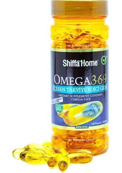 OMEGA 3-6-9  100 SOFTJEL & 1000 MG