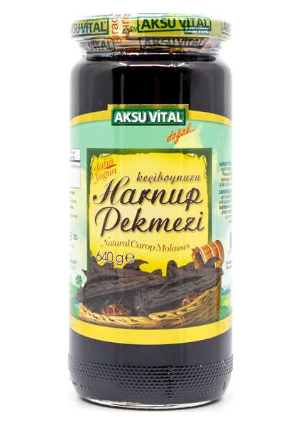 Aksu Vital Harnup Pekmezi Keçiboynuzlu 640 gr