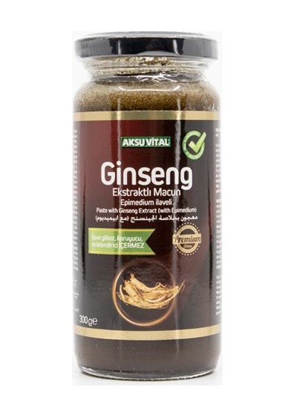İlaveli Ginseng Ekstraktlı 300 gr fiyatları