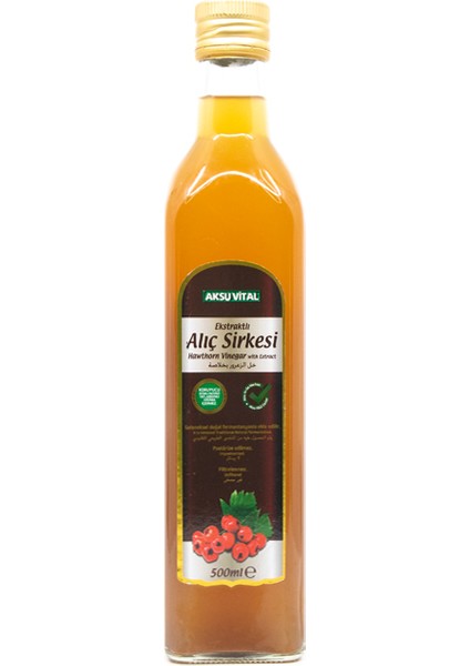 Aksu Vital Ekstraktlı Alıç Sirkesi 500 ml