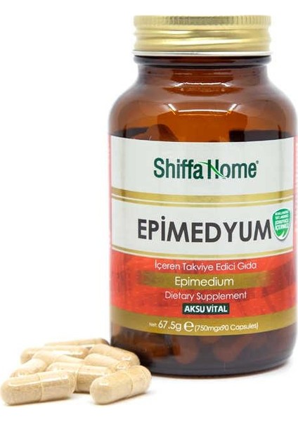 Epimedyum 750mg 90 Kapsül