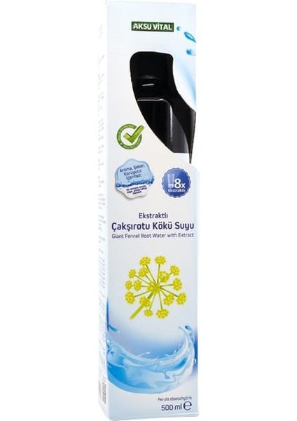 Ekstraktlı Çakşırotu Kökü Suyu 500 ml