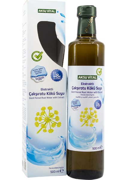 Ekstraktlı Çakşırotu Kökü Suyu 500 ml