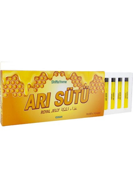 Shiffa Homa Arı Sütü Tek Kullanımlık Doz 1000mg 9 ml