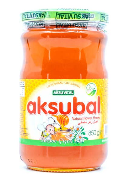 Aksubal Süzme Çiçek Balı 850 gr