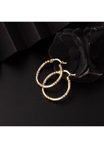 Top Altınlı 1,8 cm Çaplı Halka Küpe fiyatları