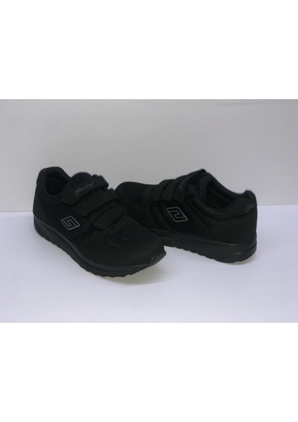 Cırtlı Spor Ayakkabı Siyah