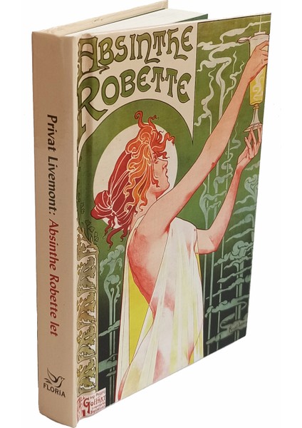 Absinthe Robette Let Sert Kapak Çizgili Defter 9 x 13,5 cm