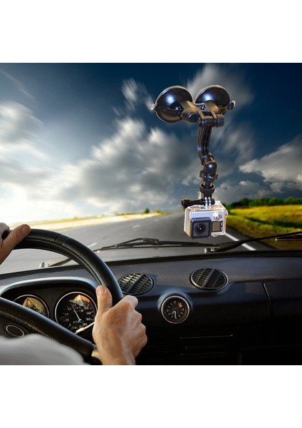 Double Suction Cup - 2 Vakumlu Vantuz - Aksiyon Kamera ve Gopro Uyumlu