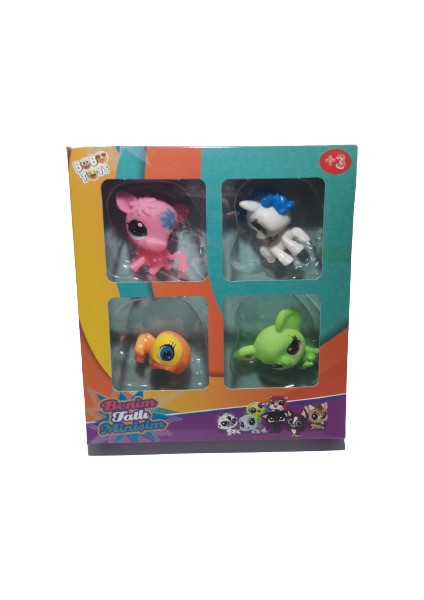 Bobo Toys Benim Tatlı Minişim 4'lü Set