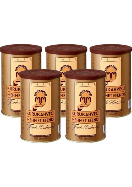 Türk Kahvesi 250 gr x 5