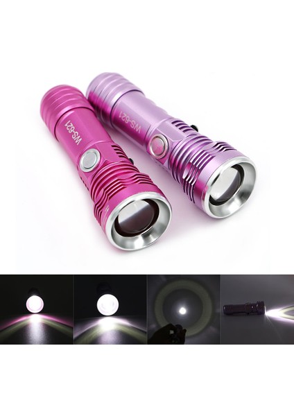 Uv Çift Taraflı Fener Şarjlı - Su Gecirmez