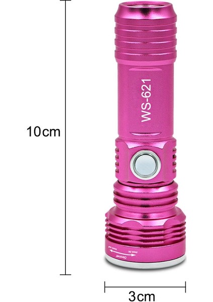 Uv Çift Taraflı Fener Şarjlı - Su Gecirmez modelleri