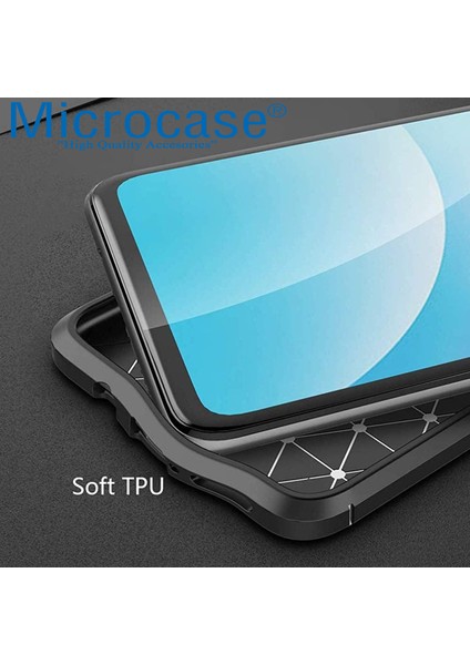 Xiaomi Mi 10I - Mi 10T Lite Leather Tpu Silikon Kılıf - Siyah