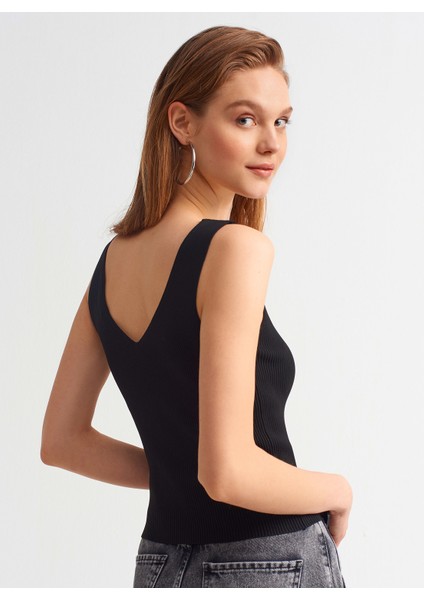 2604 Önü Arkası V Atlet-Siyah fiyatları