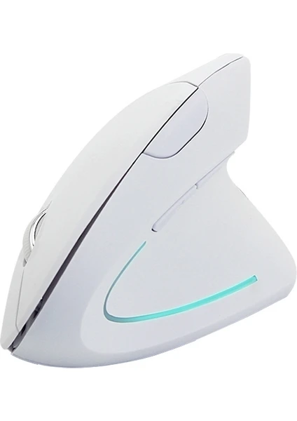 Dikey Ergonomik Kablosuz Mouse (Sarjlı)