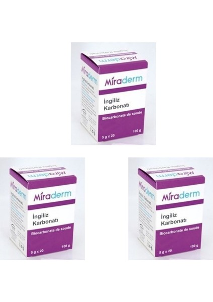 Ingiliz Karbonatı 5 gr x 20 3'lü Paket