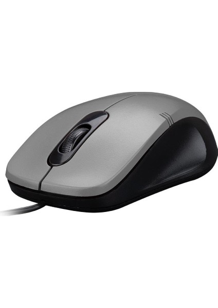 SM-258 USB Gümüş 1200DPI Optık Kablolu Mouse