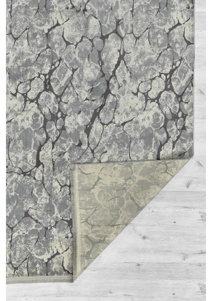 Gri Mermer Desenli Altı Kaymaz Halı fiyatları