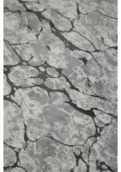 Gri Mermer Desenli Altı Kaymaz Halı modelleri