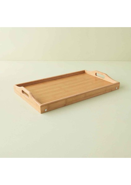 Bella Maison Balsa Ayaklı Bambu Tepsi 50 x 30 cm. indirimleri