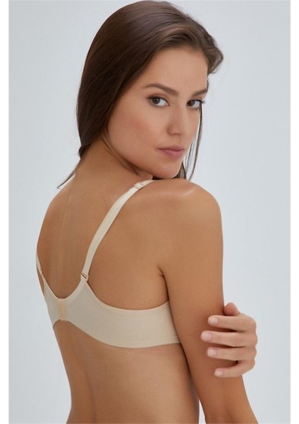 ERSK110 Rose Kulaklı Boş Cup Tek Sütyen - Ten fiyatları