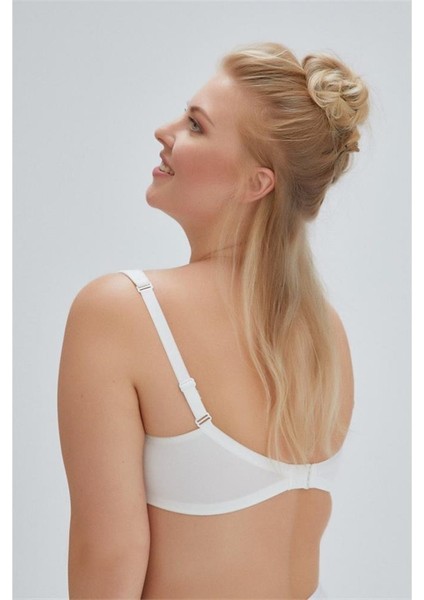 ERSK100 Lily Toparlayıcı Kulaklı Boş Cup Tek Sütyen - Ekru fiyatları