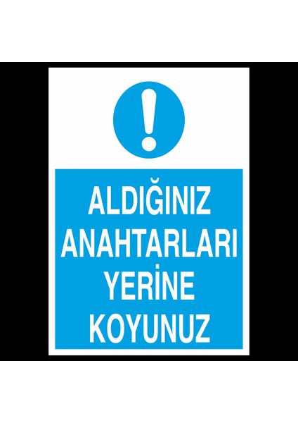 Aldığın Leti Yerine Koy 20 x 30 cm