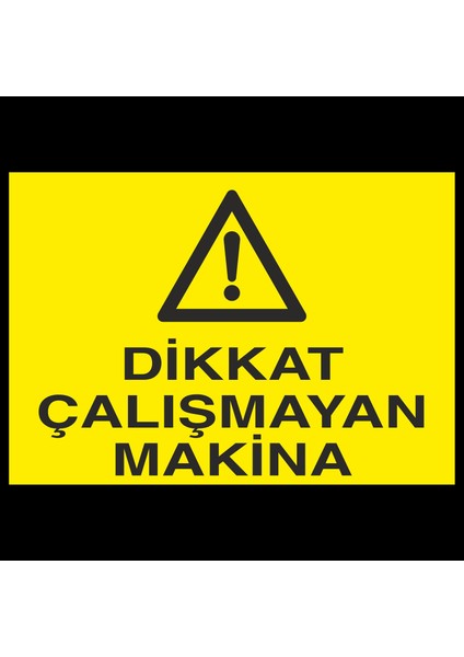 D. Çalışmayan Makina-01 20 x 30 cm