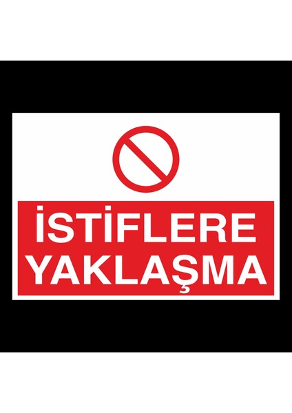 Istiflere Yaklaşma 20 x 30 cm