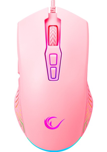 SMX-G68 SPEAR Full RGB 7200DPI Pembe 7D Makrolu Gaming Oyuncu Mouse