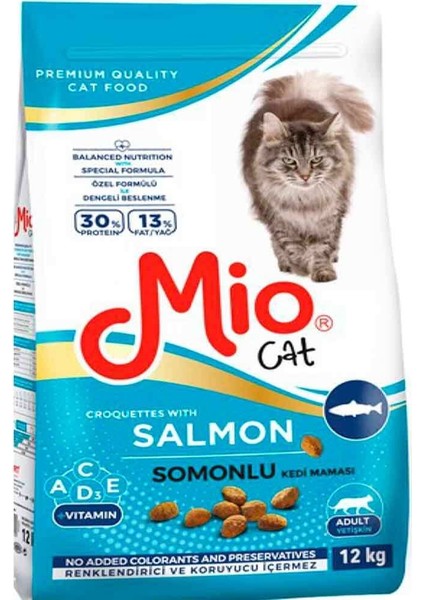 Somonlu Kedi Maması 12 kg