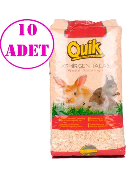 Kemirgen Talaşı 15 Lt 10 Ad